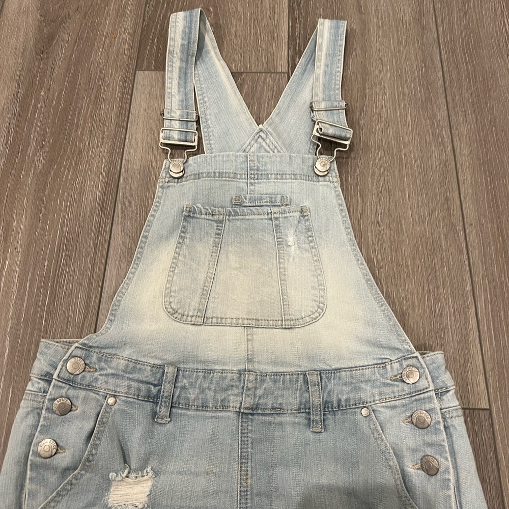 Blue Spice Denim Overalls - Picture 6 of 6
